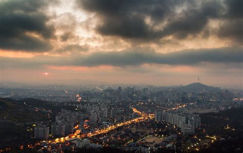 Seoul Sunrise Anton Kr Flickr