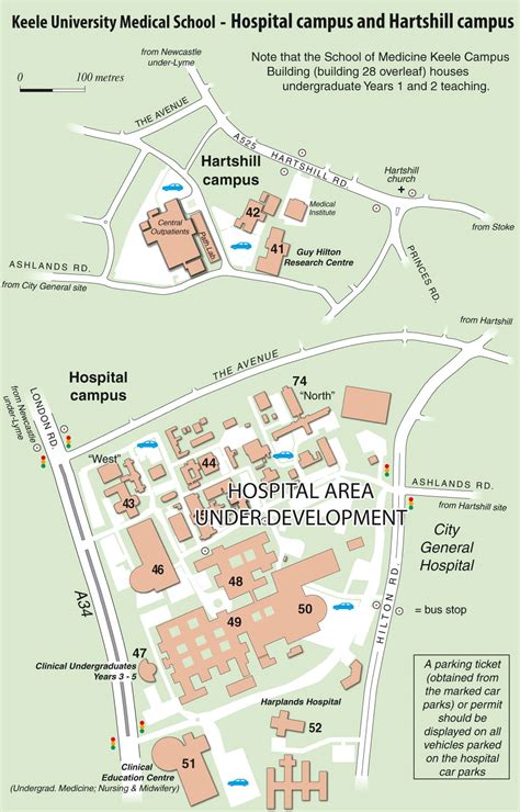 Maps Keele University