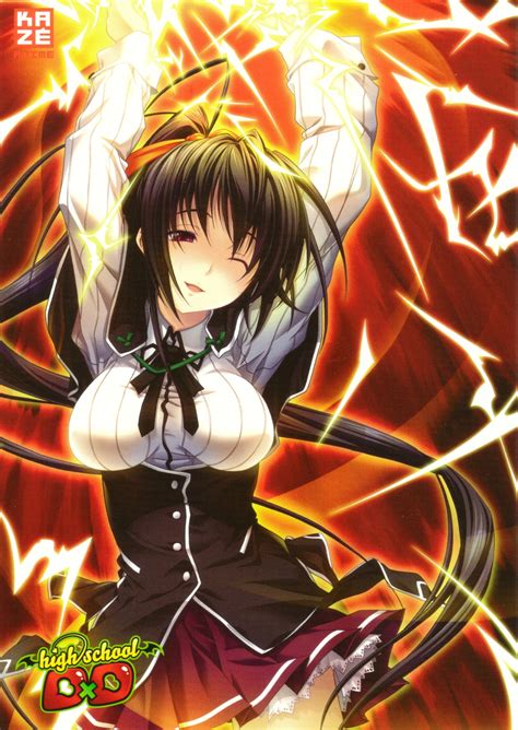 Anyone know of an anime like highschool dxd but without the pervy stuff? Wallpaper : Highschool DxD, anime, Himejima Akeno ...
