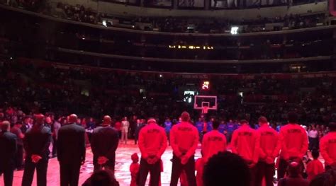 Clippers Play French National Anthem As Tribute To Tragedy In Paris Video