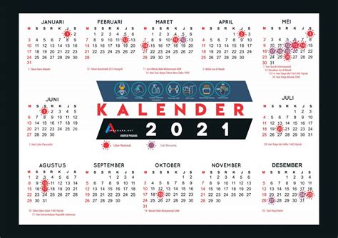 Download mockup desain kalender dinding cdr. Download Kalender 2021 Indonesia Beserta Cuti Bersama