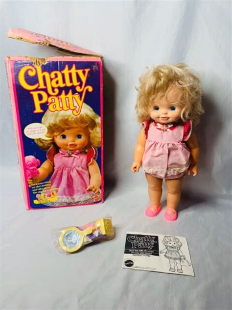 Mattel Talking Chatty Patty Doll In Box 1983 Ebay