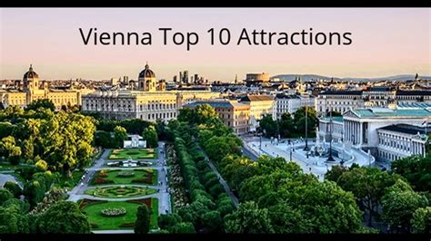 Vienna Top 10 Attractions Youtube