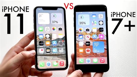 Iphone 11 Vs Iphone 7 Plus In 2022 Comparison Review Youtube