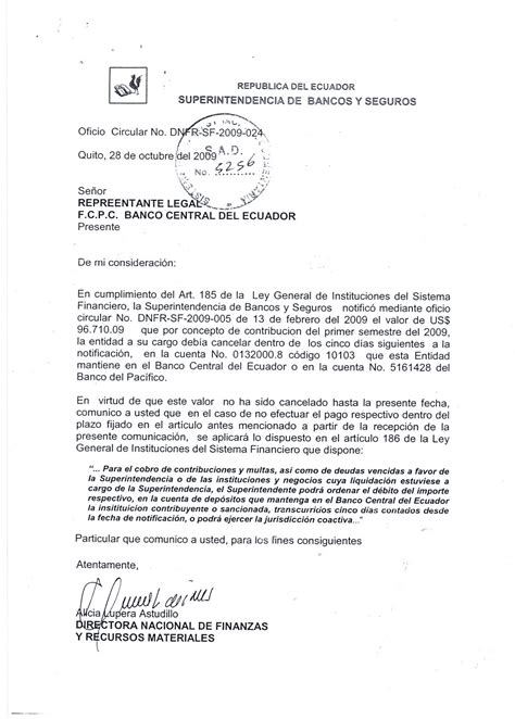 Unión De Jubilados Del Banco Central Del Ecuador Pedido De La