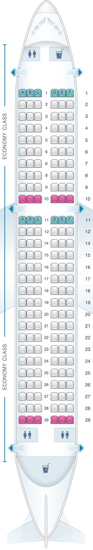 Airbus A320 Delta Seating Chart
