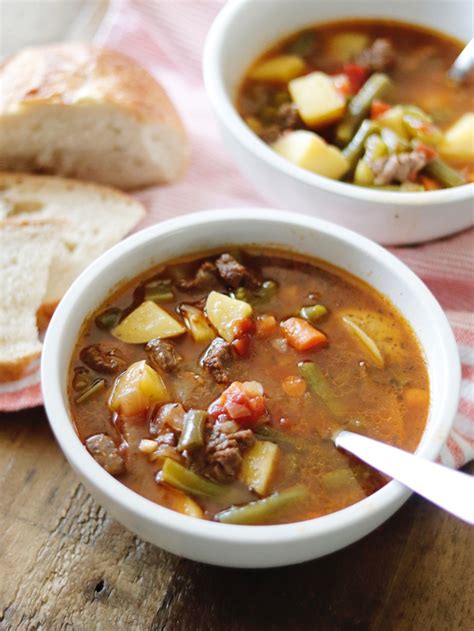 Best Homemade Vegetable Beef Soup Recipe Online Heath News