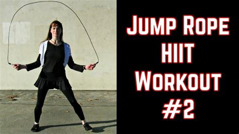 Jump Rope Hiit Workout