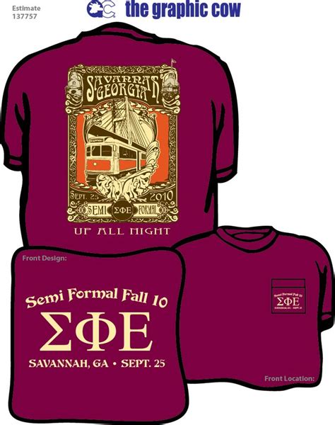 Sigep Formal By James Tshirt Designs Fraternity Shirts Fraternity Phi Delta Theta