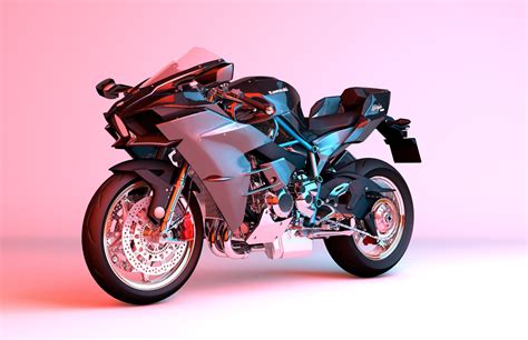 Vlad Ocs Kawasaki Ninja H2r 3d Model