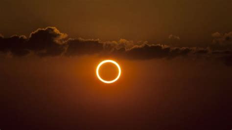 Eclipse Anular Solar Qué Es El Llamado Anillo De Fuego Y Dónde Se