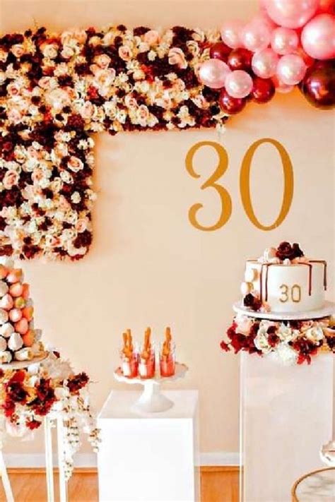 16 Most Popular 30th Birthday Themes For Women Catch My Party