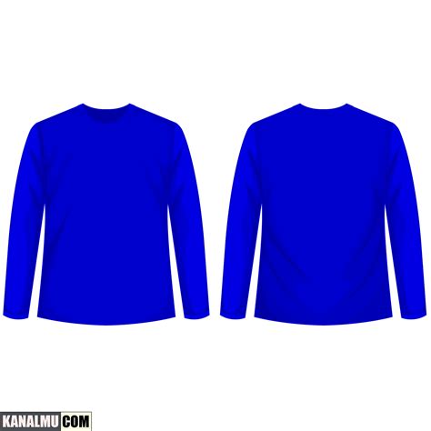 Desain Mentahan Kaos Polos Format Png Warna Keren Siap Edit