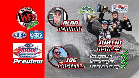 Justin Ashley Previews The Summit Nhra Nationals With Joe Castello And Alan Reinhart 6202023