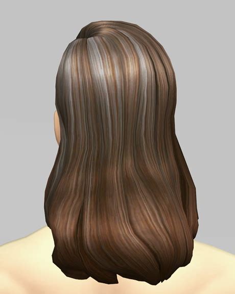 Rusty Nail Long Wavy Classic Hair For Him V2 Sims 4 Hairs