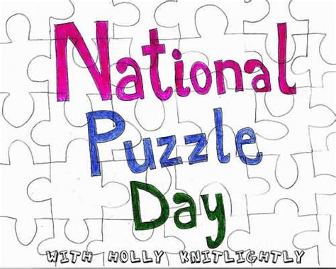 National Puzzle Day Puzzle Clipart