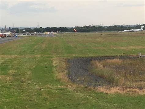 belfast city airport flybe flight to birmingham forced to return due to technical fault