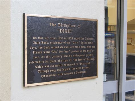 The Birthplace of "DIXIE" | "On this site from 1835 to 1924 … | Flickr