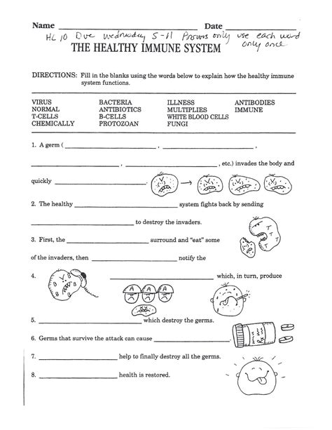 Free Printable Health Worksheets For Middle School Lexias Blog