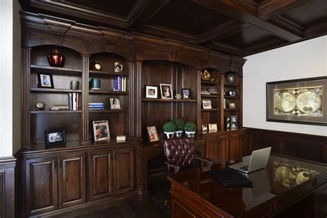 Custom Built Ins Prove This Home Office Is Ready For Business