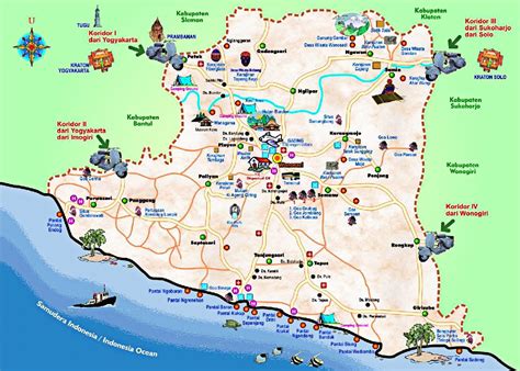 Amazing Journey Yogyakarta Tourist Maps