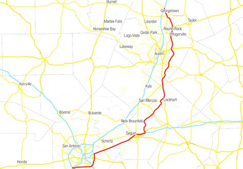 Texas State Highway 130 Texas Toll Roads Map