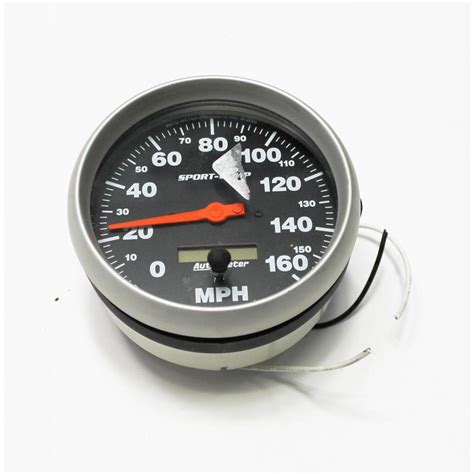 Garage Sale Auto Meter 3989 Sport Comp Air Core Speedometer 160 Mph