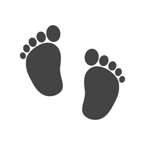 Baby Footprint Illustrations Royalty Free Vector Graphics And Clip Art