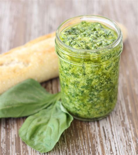 Easy Basil Pesto Recipe Just 5 Ingredients The Frugal Girls