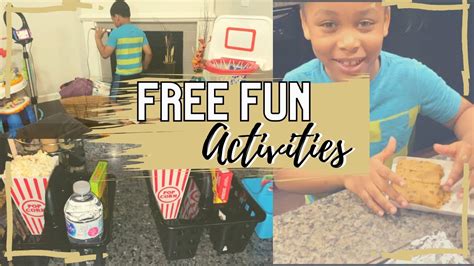 Fun Weekend Activities At Home Indoor Activities For Kids During