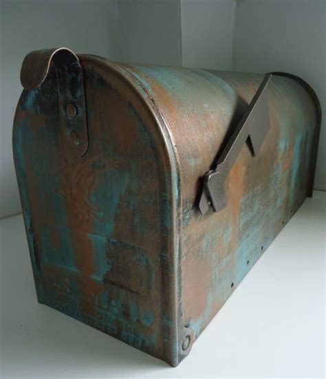 Check spelling or type a new query. Copper Verde Patina Metal Mailbox in 2020 | Metal mailbox ...
