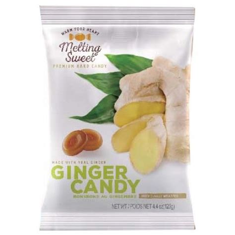 Melting Sweet Premium Individually Wrapped Ginger Hard Candy