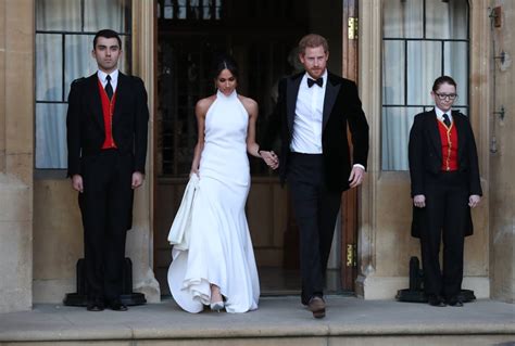 Royal wedding dresses have always been something of a public obsession, with royal fans worldwide clamouring to see what the bride is wearing on the big day. Meghan Markle Second Wedding Dress | POPSUGAR Fashion