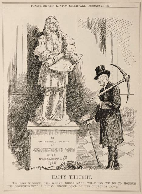 Punch Cartoon For Sale Raven Hill Happy Thought The Bishop Of London