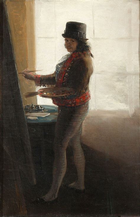 Francisco De Goya Autorretrato En El Taller