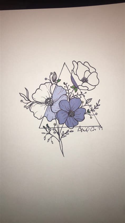 how to draw aesthetic flowers easy ideas mdqahtani