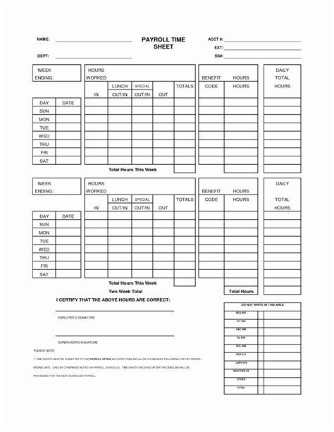 Employee Lunch Schedule Template Unique Timesheet Template With Lunch