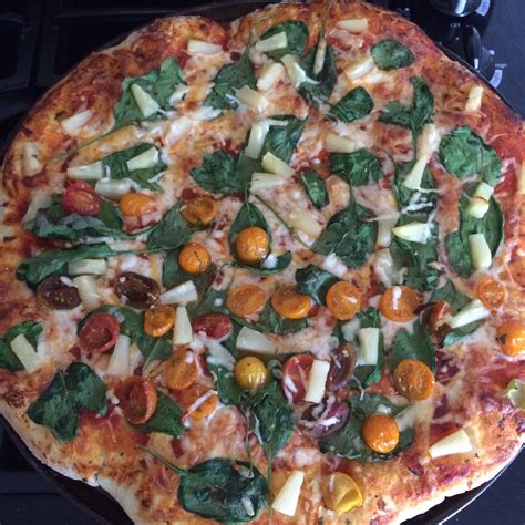 The following recipe makes enough for one 12″ pizza crust. New York Italian Pizza Dough Recipe | Allrecipes