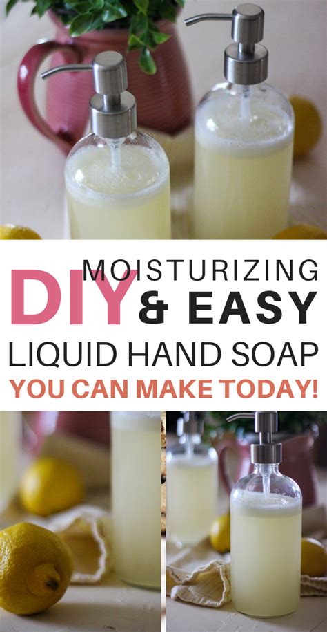 Diy Liquid Hand Soap Thats Easy And Moisturizing Back Road Bloom