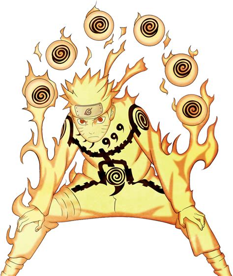 Naruto Nine Tails Chakra Mode By Senju64 On Deviantart