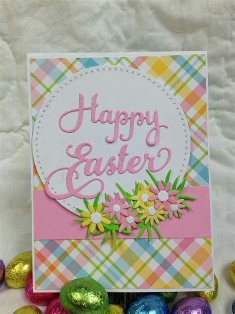 Handmade Card Easter Cards Handmade Happy Easter Card Easter