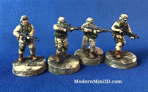 28mm Modern Usmc Us Military Miniatures Unpainted Etsy Uk
