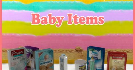 Sims 4 Ccs The Best Baby Items Conversion By Nathaliasims