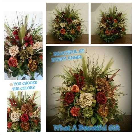 Floral Arrangement Extra Large Table Centerpiece Shipping Etsy