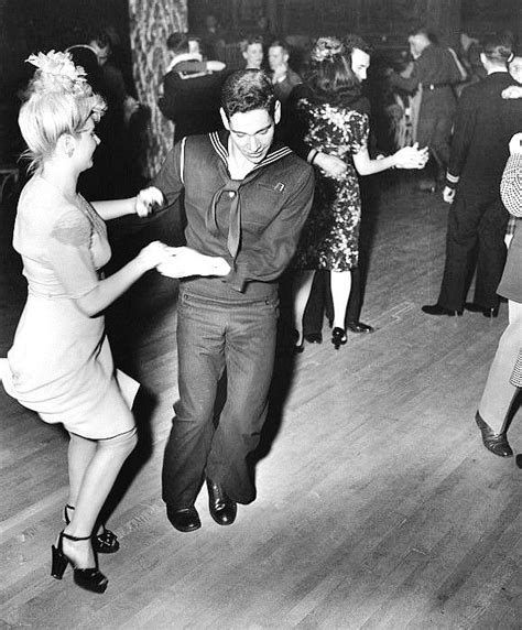 April 1943 Dancing In A New York Dance Club New York Dance Vintage