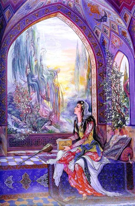 Pin By 성찬 김 On Mahmoud Farshchian حمود فرشچیان Persian Art Painting Iranian Art Art