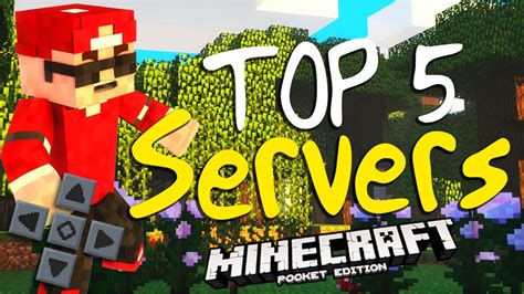 Top 5 Servers Para Minecraft Pe Skywars Prison Hg E Hide And Seeker