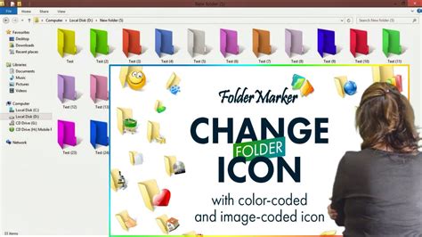 All you need to do is right click on the folder that you want to change and select properties. Changing "Folder Color" or Icon in Windows 7, 8 ,10 PC ...