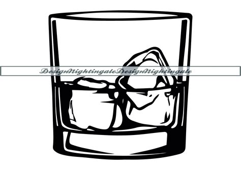 Whiskey 2 SVG Whiskey Glass SVG Alcohol SVG Alcohol Clipart Alcohol