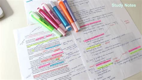 5 Things To Consider When Making Study Notes